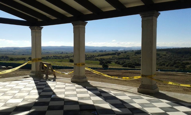 Vista estancia